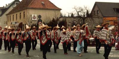 Rosenmontag in Warendorf 1984